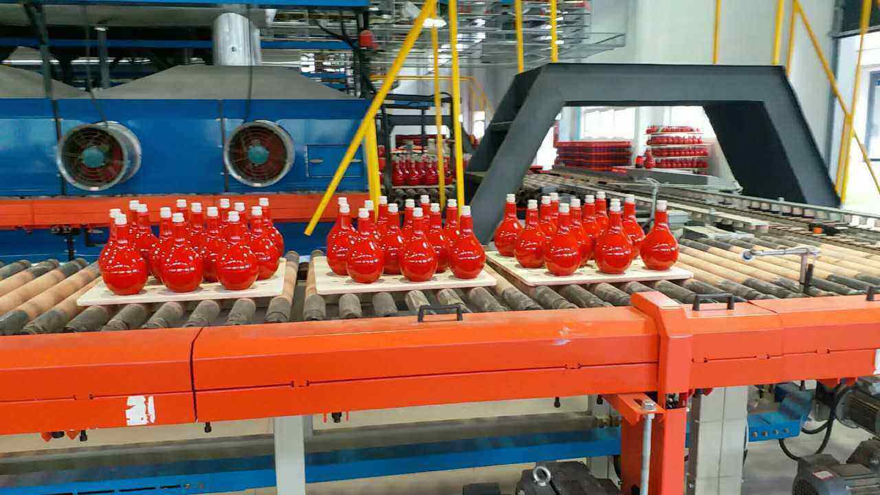 wine bottle production line